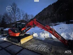 Kubota KX080-4α2 Beltegraver m/ 2 delt bom, tilt og 2 sku