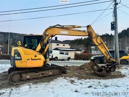 Komatsu PC78US-8 with Rototilt – 3 buckets – 5300 hours!