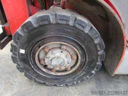 Manitou MI25D Seitenschieber + Duplex-Freihubmast