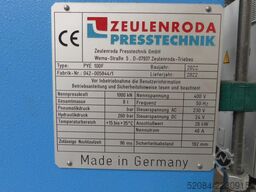 ZEULENRODA PRESSTECHNIK PYE 100 F
