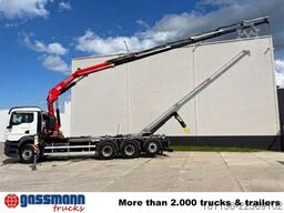 MAN TGS 35.480 8x4, Kran FASSI F275, Funk,