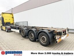 Krone SDC 27 eLTU4 Container-Chassi, 2x Liftachse,