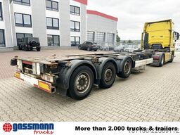 Krone SDC 27 eLTU4 Container-Chassi, 2x Liftachse,