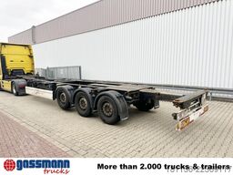 Krone SDC 27 eLTU5-2 Container-Chassi, Liftachse,