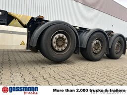 Krone SDC 27 eLTU5-2 Container-Chassi, Liftachse,