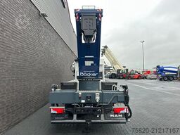 MAN TGL 7.190 4X2 BB BOCKER AK37/4000 + JIB MONTAGE...
