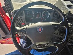 SCANIA G410 Volumen, Edscha, Hubdach+Tandemhänger