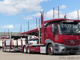 MERCEDES-BENZ Actros 2443 Autotransp. Kässbohrer 2-Tanks Retar