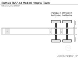 Bulthuis TSAA 54 Medical Hospital Trailer