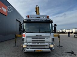 Scania P114-340 + HIAB 19-5 crane + remote / Euro-3 / ...