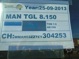 MAN TGL 8.150 + EURO 6