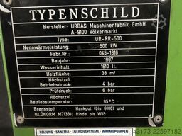 Heizungsanlage Biomassekessel URBAS 500 KW