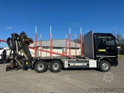 MAN TGX 26.580 6x4 / Kurzholz / Tajfun 150Z96