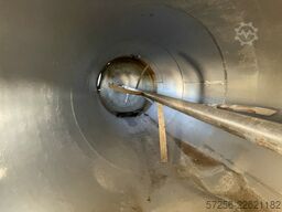 14m3 stainless steel tank with agitator 