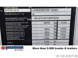 Langendorf SATUE 30/31, Radmulden, Baggerbett, hydr. Rampen,