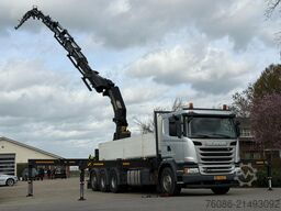 Scania G450 8x4 triple, PALFINGER PK92002 (92tm) FLYJI...