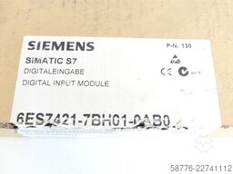 Siemens 6ES7421-7BH01-0AB0 Digitaleingabe Version 1 SN SVPS5341710