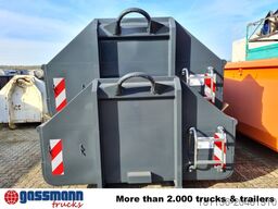  Abrollcontainer mit Klappe ca. 10m³,