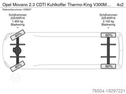 Opel Movano 2.3 CDTI Kuhlkoffer Thermo-King V300MAX ...