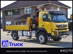 VOLVO FMX 330 Singel Tire 4x4 Blatt/Blatt Fassi F 135