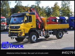 VOLVO FMX 330 Singel Tire 4x4 Blatt/Blatt Fassi F 135