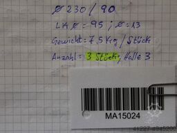 Wicke Ø 230 x 90 mm