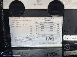 LAG O-3-39 CD2 Vacuumtank - Drogestoffen, RVS opbou...