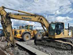 Komatsu PC210LC-8 sold as repair item (defective hydraulic