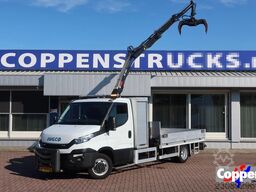 Iveco 50C150 Open Bak + Kraan HIAB