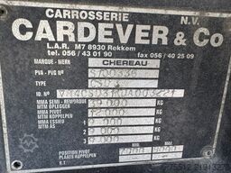 Chereau 3-Asser / Carrier 1300 / Lift Axle / BPW / Belg...