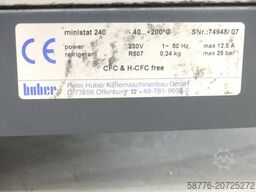 Huber Ministat 240 Kompakter Kälte-Badumwälzthermostat für Labor und Industrie SN:74948/07