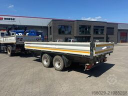 IVECO 140E250 Kipper mit HIAB Kran inklusive Anhänger