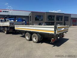 IVECO 140E250 Kipper mit HIAB Kran inklusive Anhänger