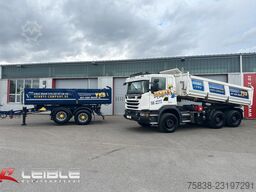 SCANIA G 490 CB6x4MHZ*Meiller* Bordmatik*Blatt*370TKM*