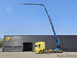 Scania S580 V8 / 8x4 / FASSI 115 t/m CRANE / RETARDER