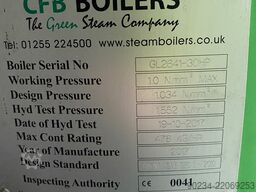 CFB Boilers 952kg/hour