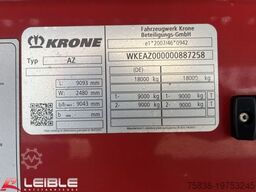 KRONE AZ*BDF-Lafette*Palettenkasten*TOP*