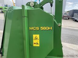John Deere MCS 580 H, Hoogkieper, Opvangbak + afzuiging