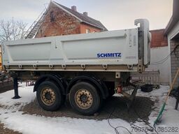 SCHMITZ CARGOBULL ZKI 18-4.9 Tandem 3-Seiten Kip Stahl  Alu Felgen