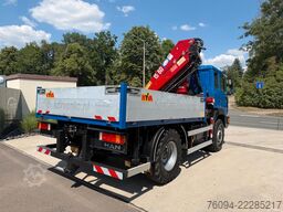 MAN TGM 10.180 4x4 KRAN 16m single bereift FUNK