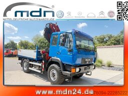 MAN TGM 10.180 4x4 KRAN 16m single bereift FUNK
