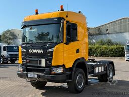 SCANIA G450 XT 4x4 Euro 6 SZM Kipphydraulik Blatt /Luft