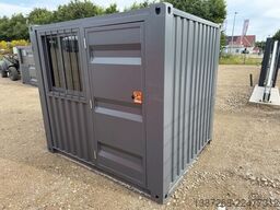  7 Fuß Container , Neuwertig, Seitentür & Fenster