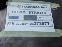 Iveco Stralis 460 + 6X2 + RETARDER + EURO 6 + SPOILERS