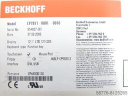 Beckhoff CP7811 Bedienterminal
