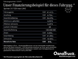 Mercedes-Benz Sprinter 317 CDI maxi L3H2 Automatik,Navi,KameraBC