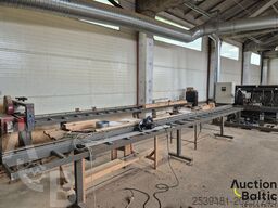  Log house wall production line