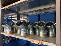 Verrohrungsmaterial PE, Tyco/Victaulic, Rohre + Fittings