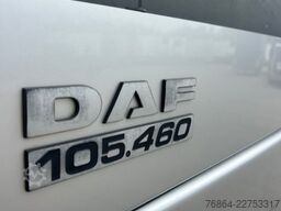 DAF XF 105.460 SSC, E5, STANDKLIMA, SCHUBBODENHYDRAULIK, ALUFELGEN