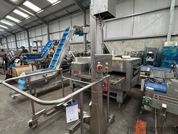 Syspal mobile tote bin lifter.